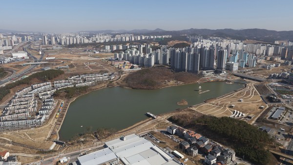 동탄호수공원 전경