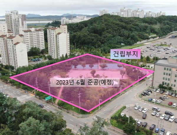 문산 건립부지.