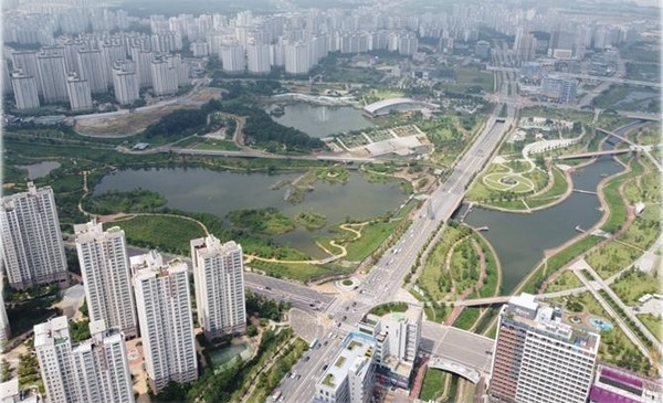 운정신도시 전경.