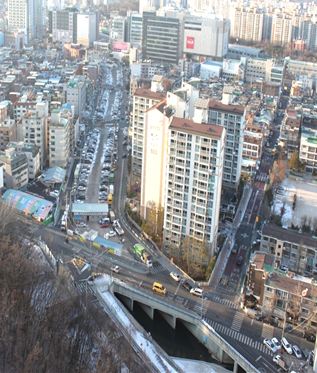 구리 인창천 사업 전.