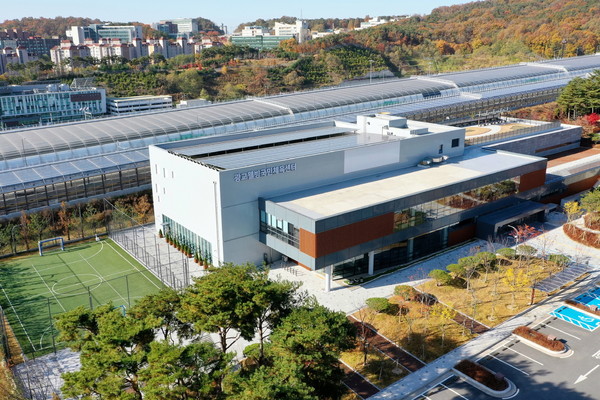 광교웰빙국민체육센터 전경.