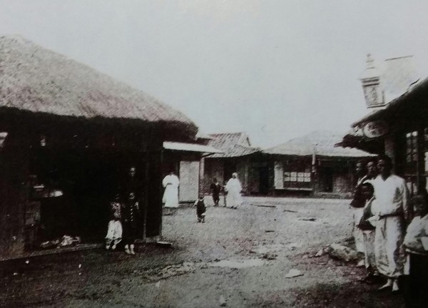 1920년대 오산장.