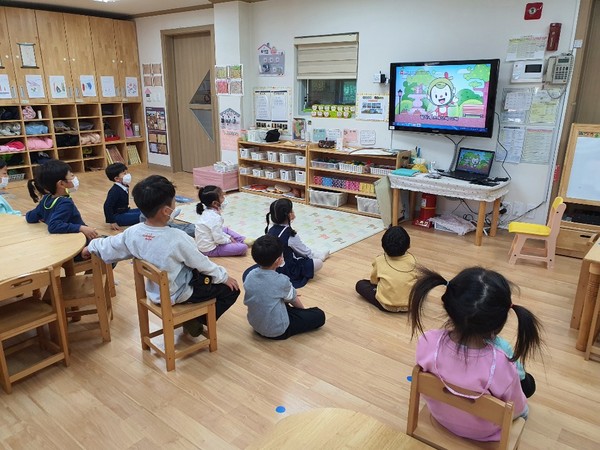 영상교육키트 활용 현장.