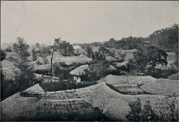 ‘산루리’ 민가 모습 (1914년, 수원박물관)
