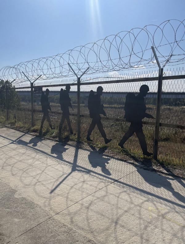 디엠지(DMZ) 평화의길고양 구간 내 군철책 구간