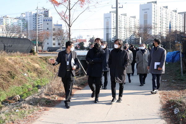 사전 설명회 부지 현장 점검