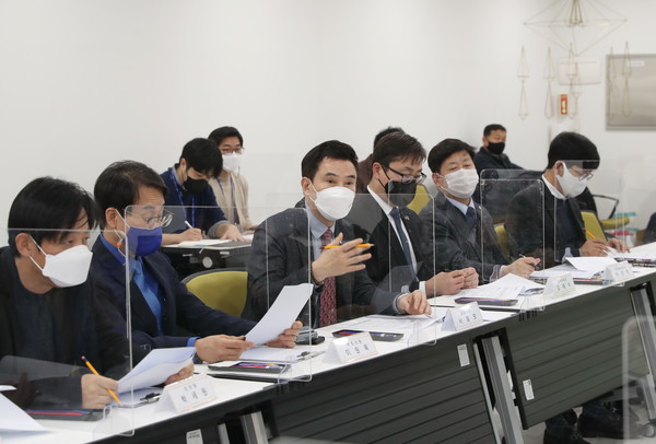 경부고속도로 직선화 공기최소화 공동 TF팀 회의