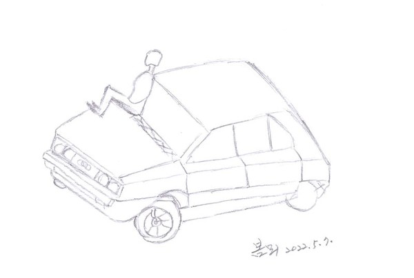 정재환 교수 드로잉.
